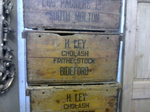 Old Fishing Boxes Set Of Drawers