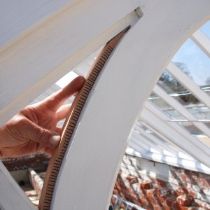 Detail Curfed Timber Rebate Greenhouse