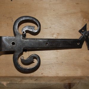 Restored Ironwork Victorian Door Hinge