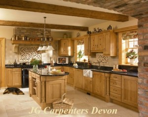 Devon Joiner Traditional Carpentry Solid Oak Kitchen Units