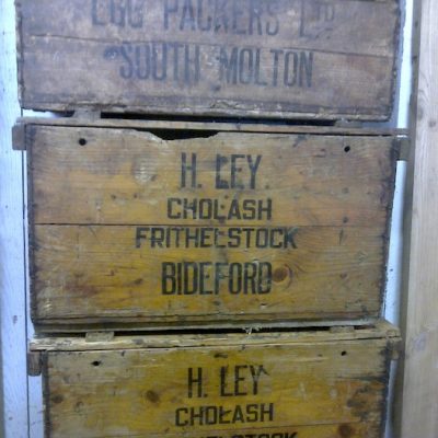 Old Fishing Boxes Set Of Drawers