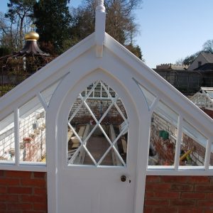 Custom Built Refurbished Victorian Greenhouse Door