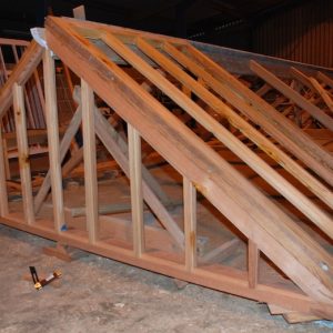 Workshop Joinery Dry Assembly Victorian Greenhouse Roof